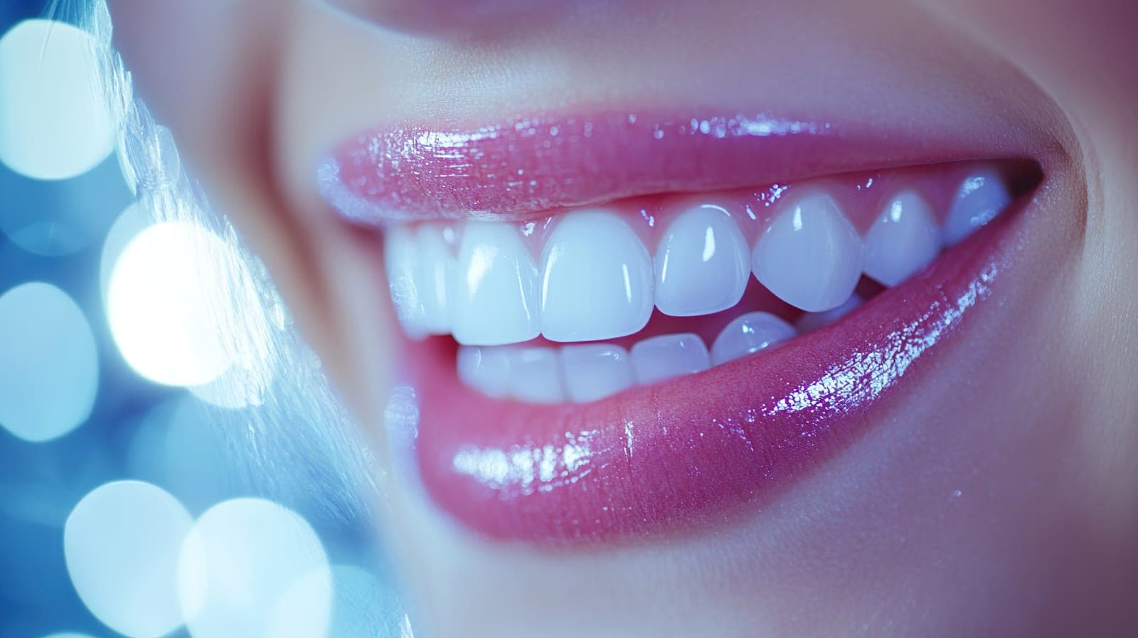 A bright, natural-looking smile after a smile makeover at Manor House Dental Practice